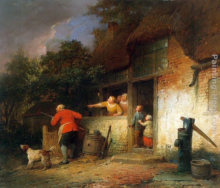 Ferdinand de Braekeleer The Old Hunter